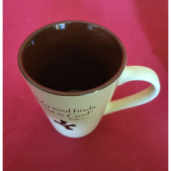 Christian Coffee Mug Bible Quote My Soul Finds Rest in God - Picture 5 of 9
